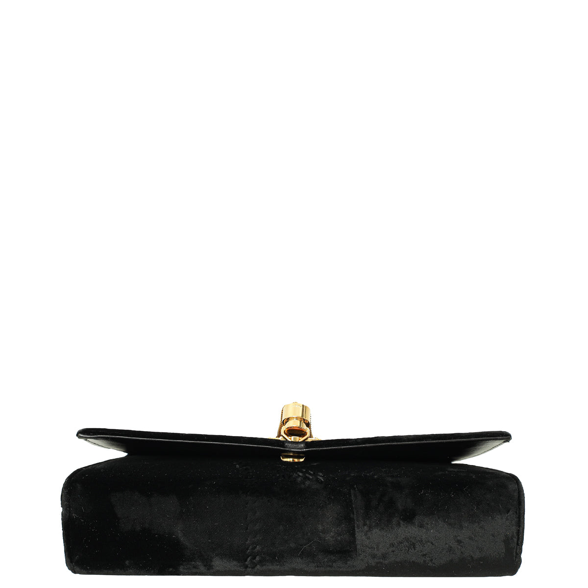 YSL Black Velvet Kate Tassel Medium Shoulder Bag