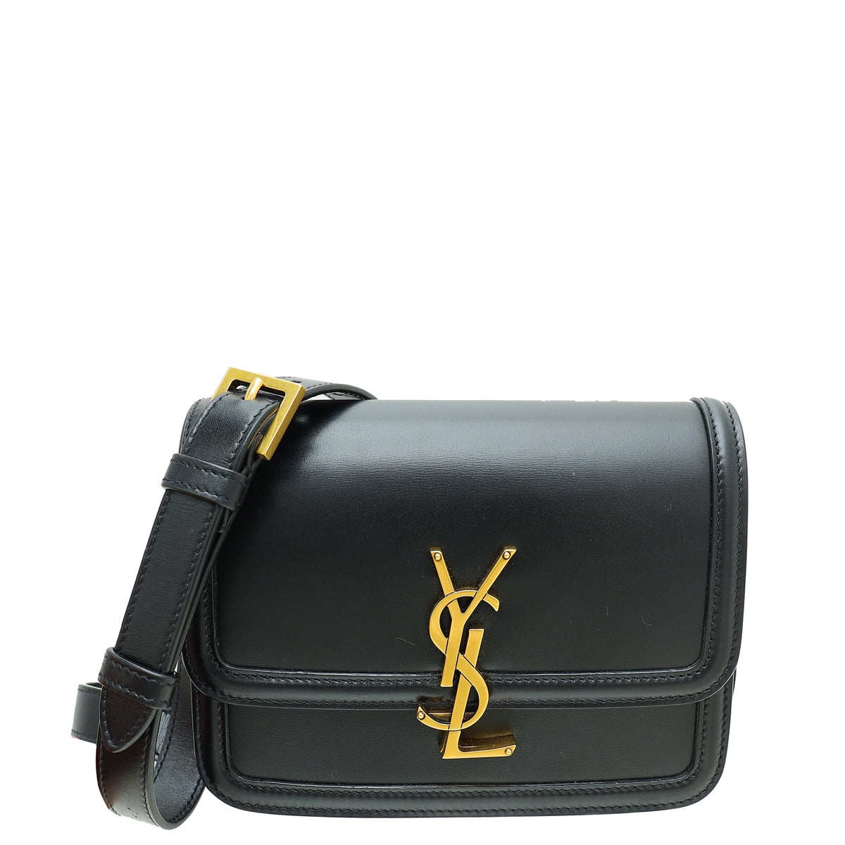 YSL Black Solferino Small Satchel Bag-YSL-THE CLOSET