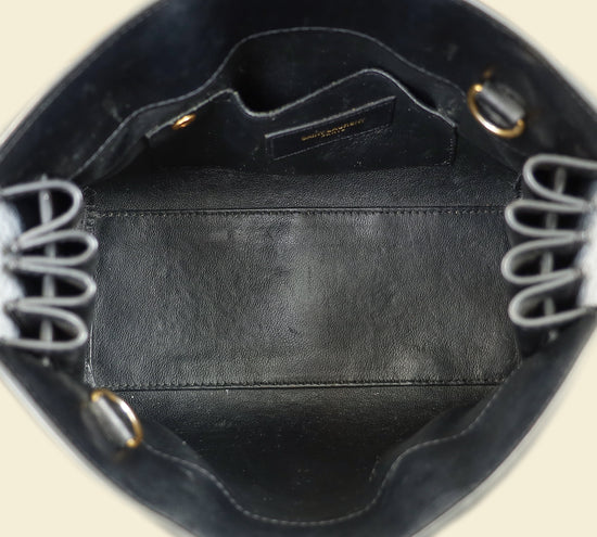 YSL Black Sac De Jour Nano Bag