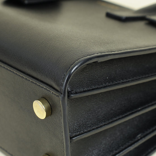 YSL Black Sac De Jour Nano Bag