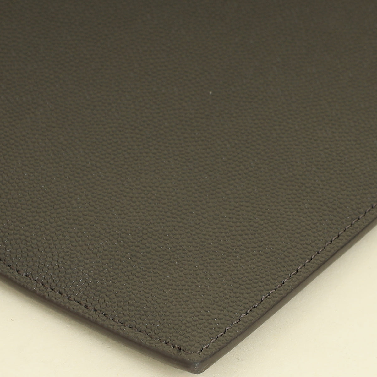 YSL Dark Olive Uptown Pouch