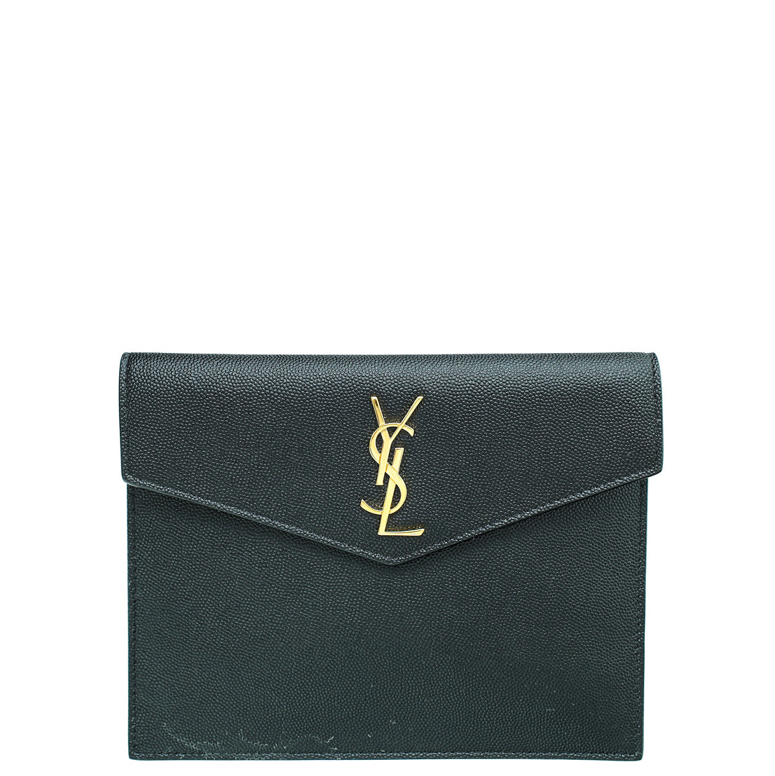 YSL Black Uptown Baby Pouch-YSL-THE CLOSET