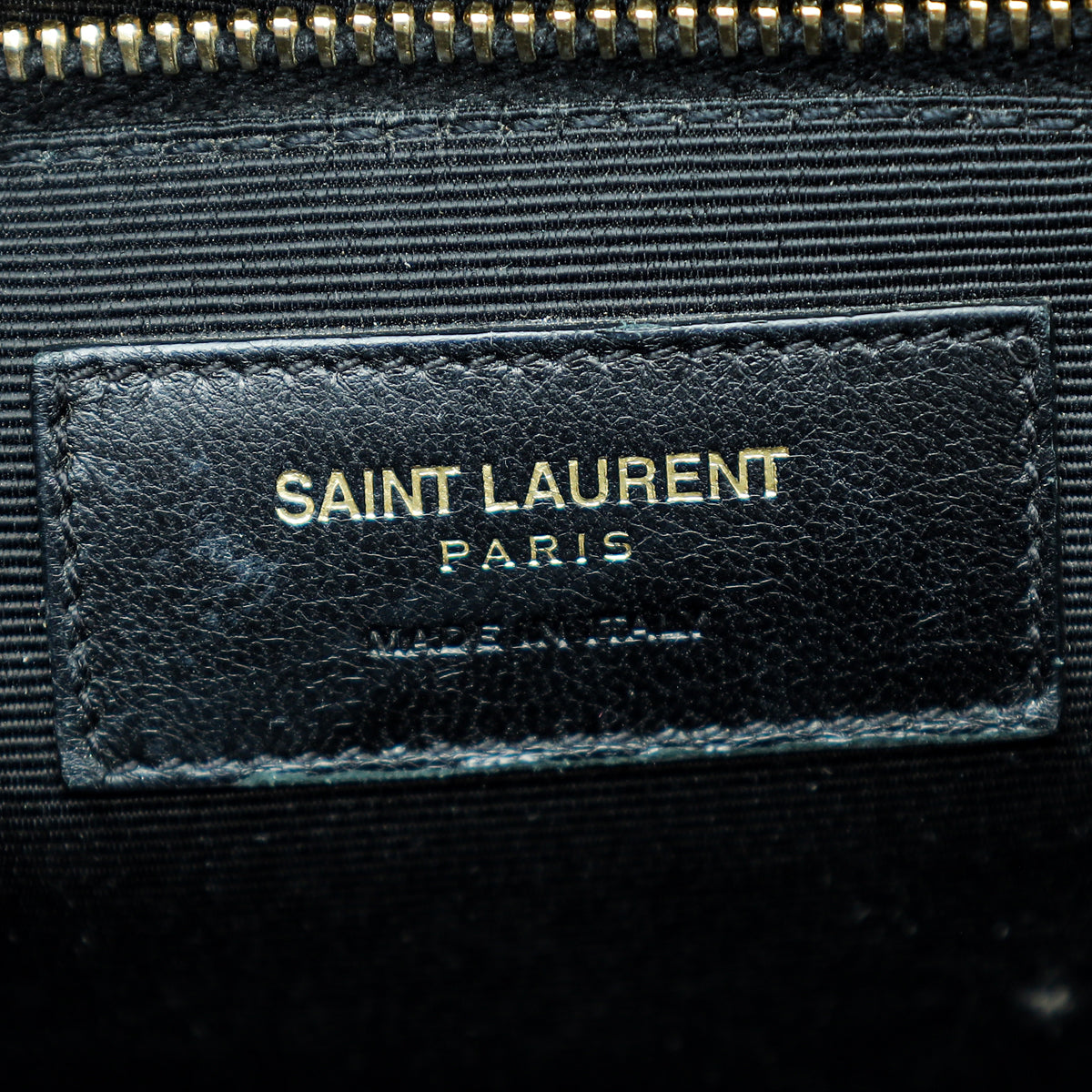 YSL Black Monogram Large Satchel Large Bag