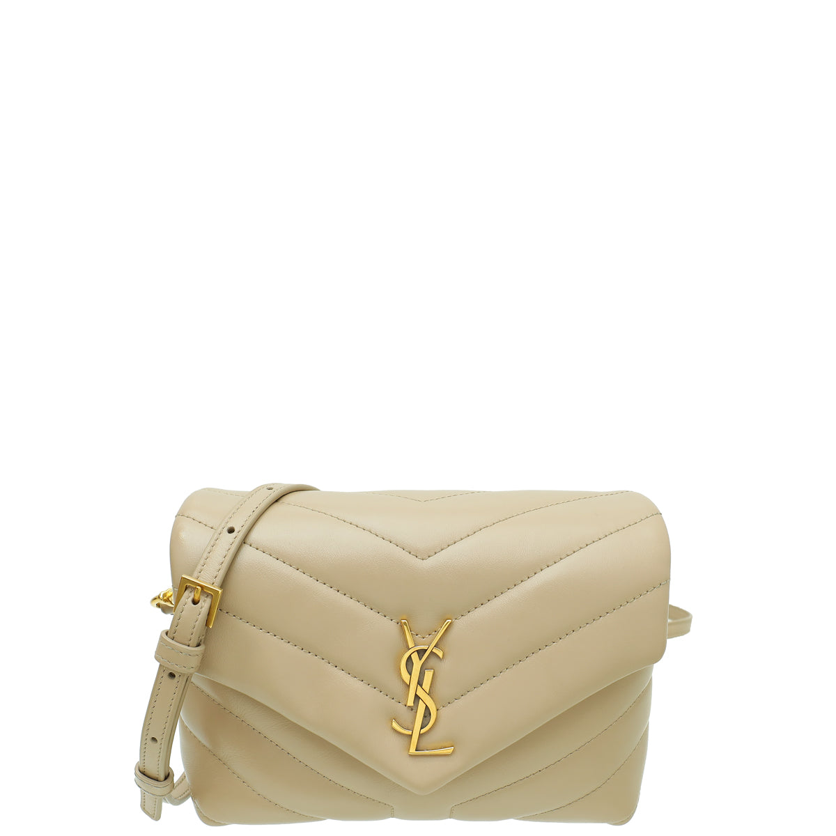 YSL Beige Toy Loulou Bag-YSL-THE CLOSET