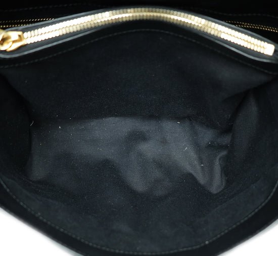 YSL Black Loulou Medium Bag