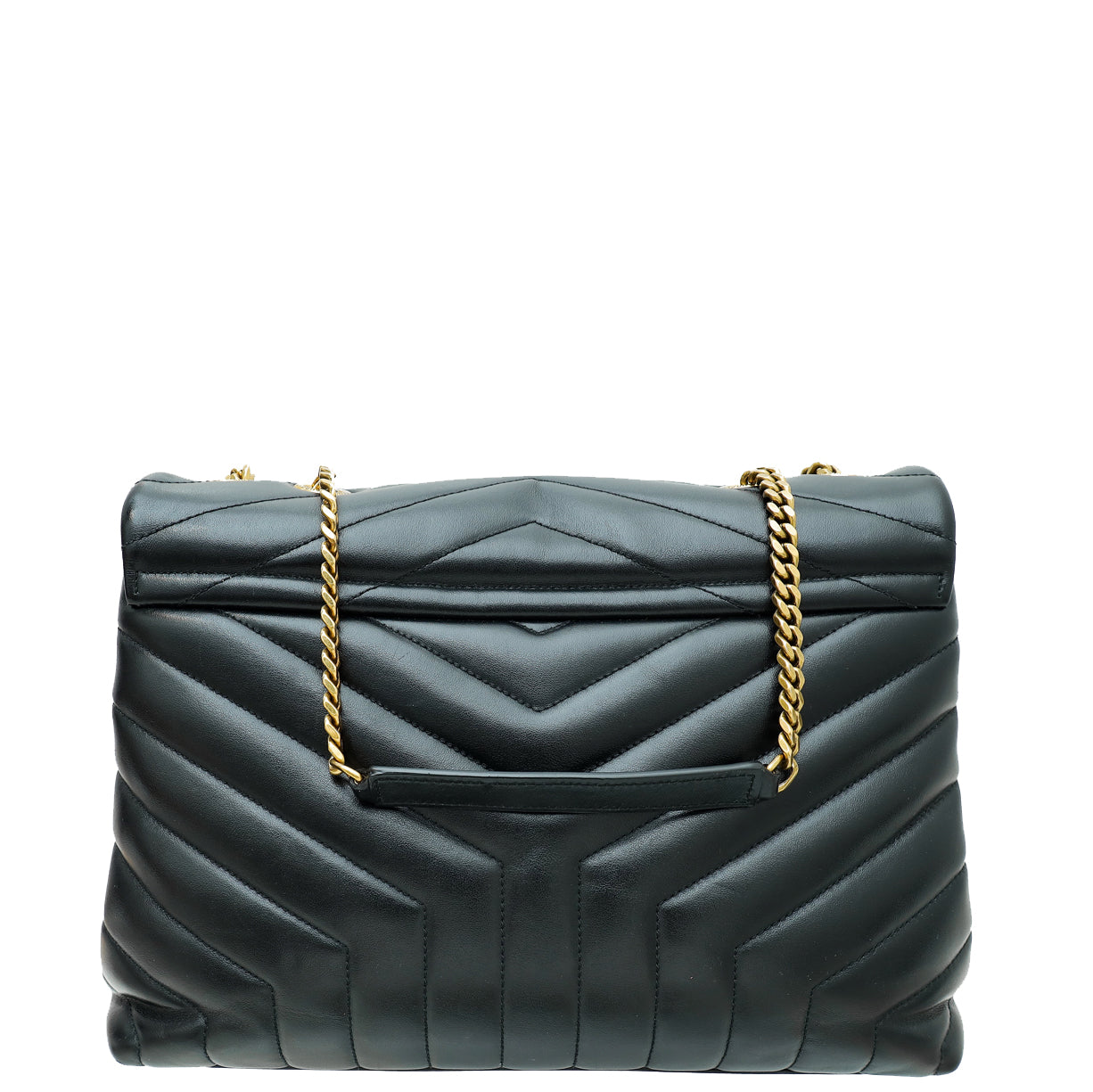 YSL Black Loulou Medium Bag-YSL-THE CLOSET