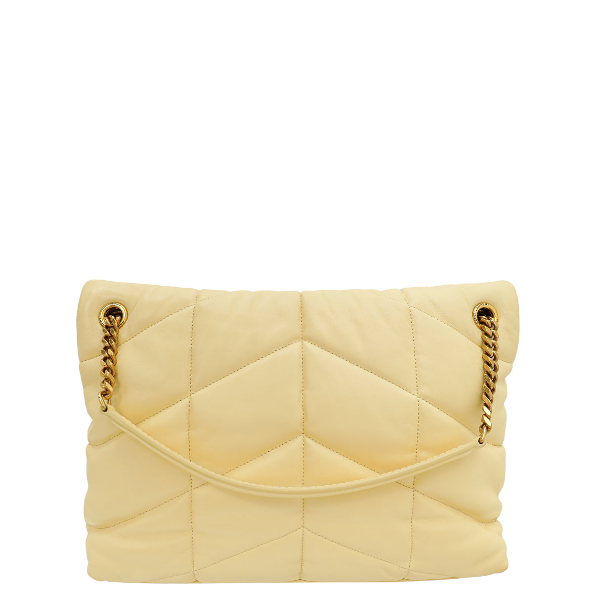 YSL Light Vanilla Puffer Medium Bag-YSL-THE CLOSET