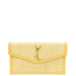 حقيبة YSL Natural Micro Raffia Uptown 