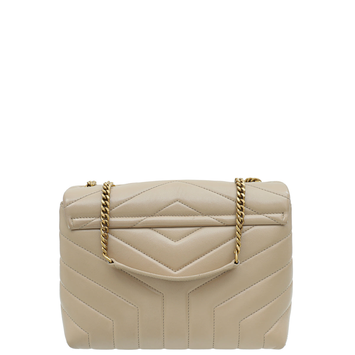 YSL Neutral Loulou Small Shoulder Bag-YSL-THE CLOSET