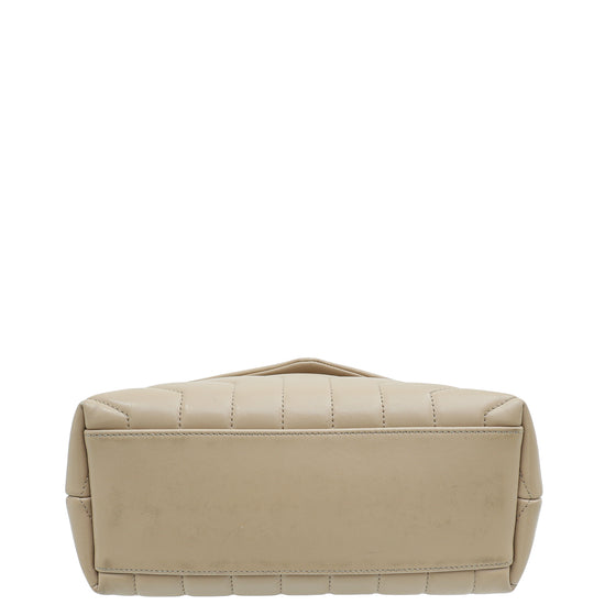Load image into Gallery viewer, YSL Neutral Loulou Small Shoulder Bag
