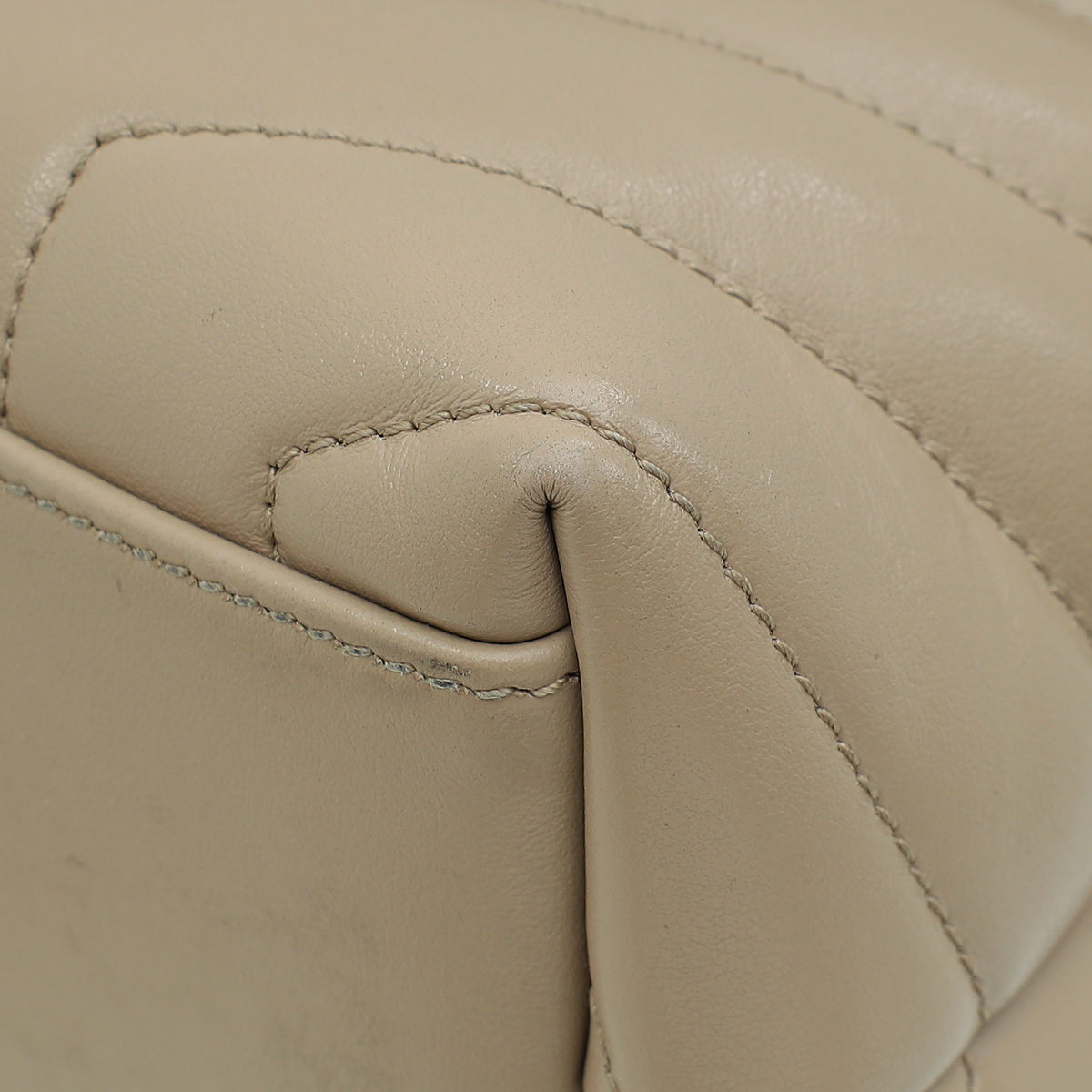 YSL Neutral Loulou Small Shoulder Bag