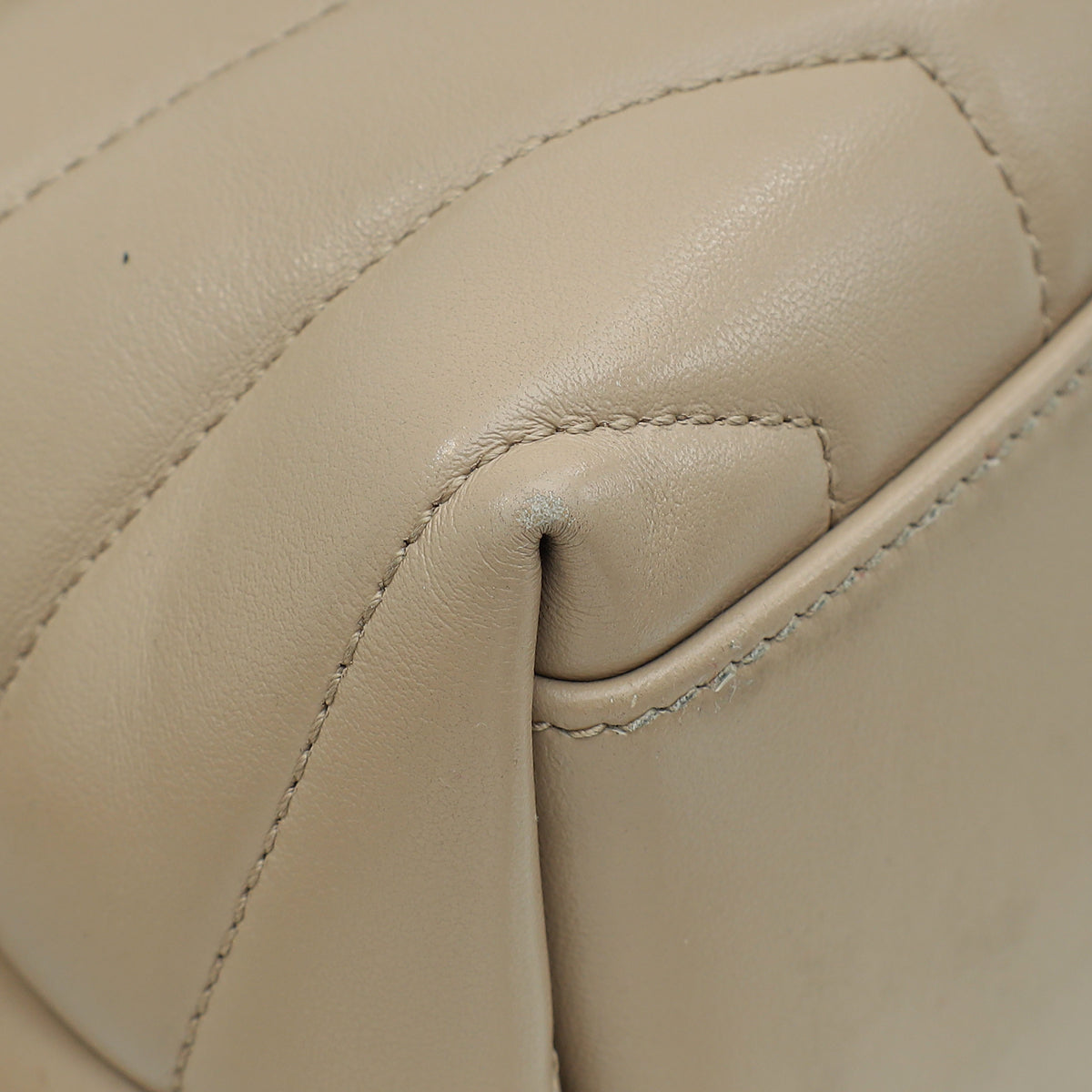 YSL Neutral Loulou Small Shoulder Bag