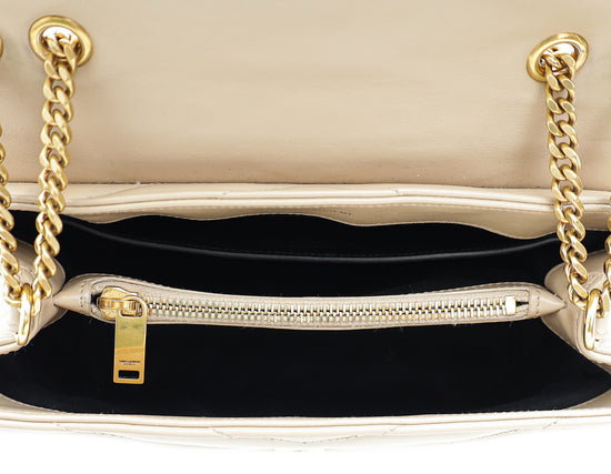 Load image into Gallery viewer, YSL Neutral Loulou Small Shoulder Bag
