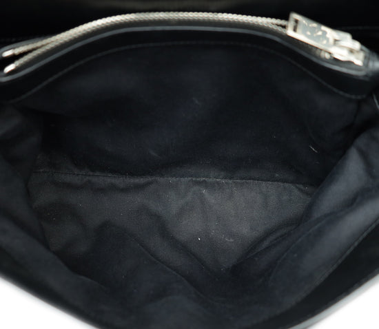 YSL Black Loulou Medium Shoulder Bag