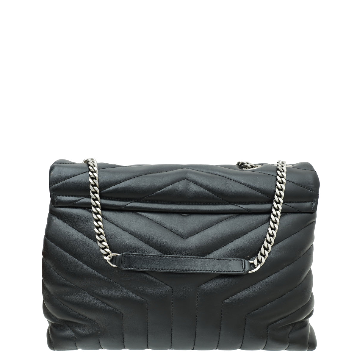YSL Black Loulou Medium Shoulder Bag-YSL-THE CLOSET