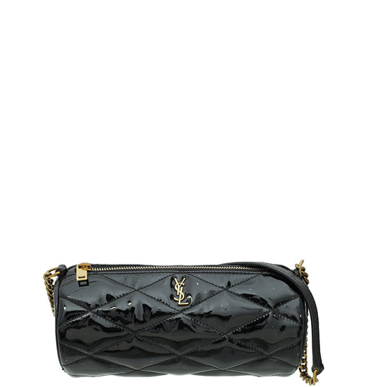 YSL Black Sade Mini Tube Bag