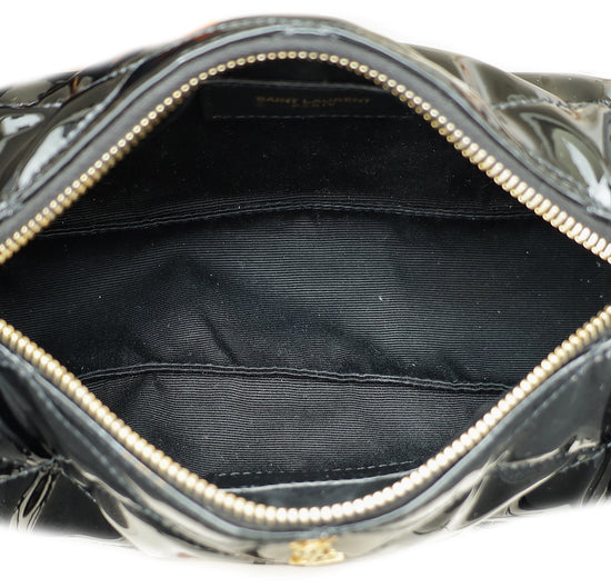 YSL Black Sade Mini Tube Bag