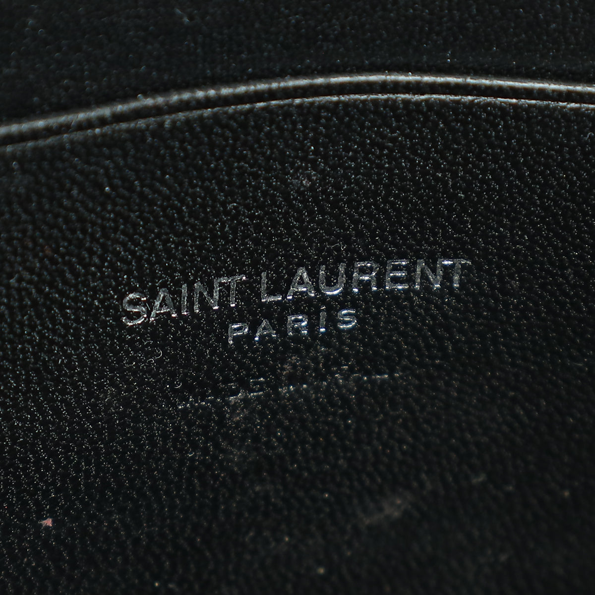 YSL Black Mini Lou Tassel Camera Bag