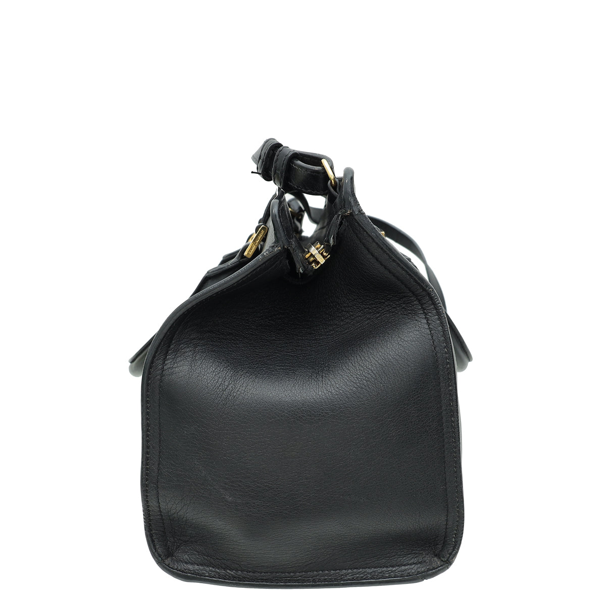 YSL Black Cabas Tote Bag