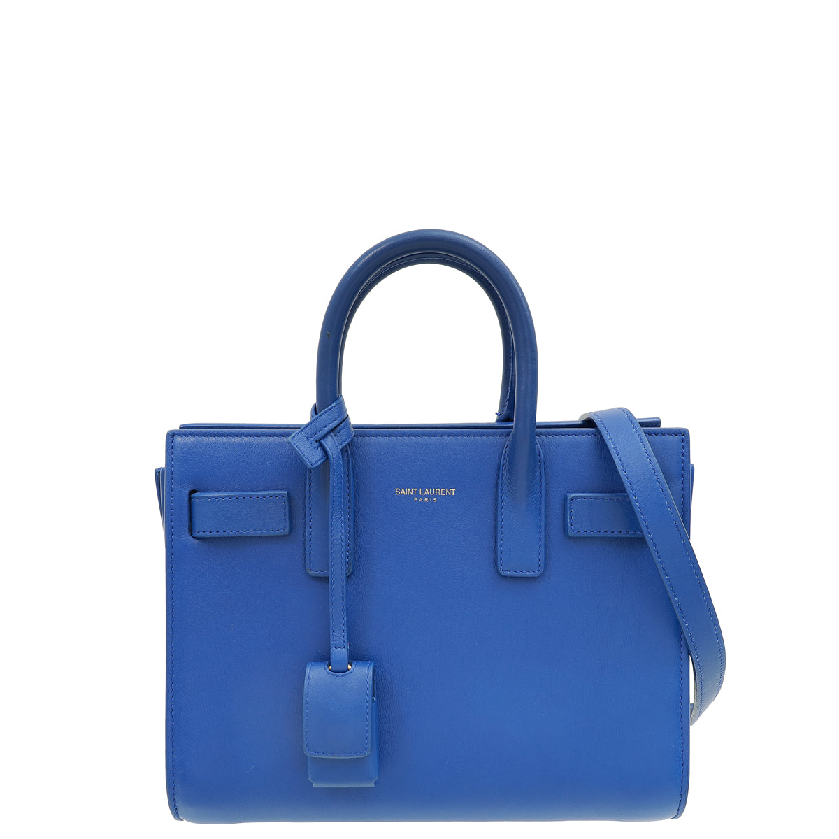 YSL Blue Nano Sac De Jour Bag-YSL-THE CLOSET