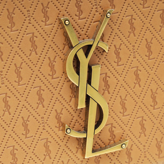 YSL Brown Take-away Box Bag-YSL-THE CLOSET
