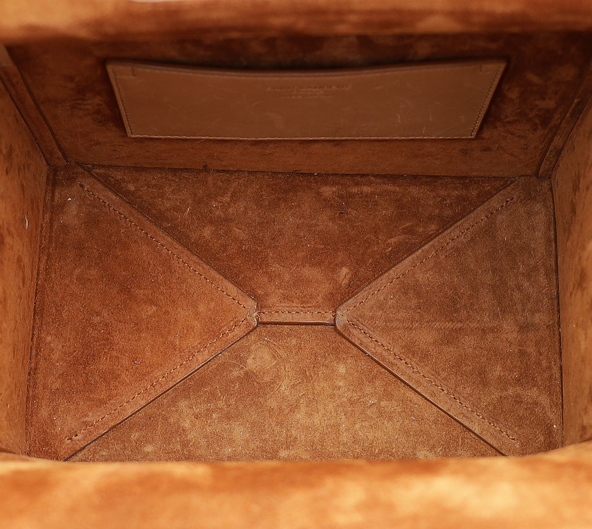 YSL Brown Take-away Box Bag-YSL-THE CLOSET