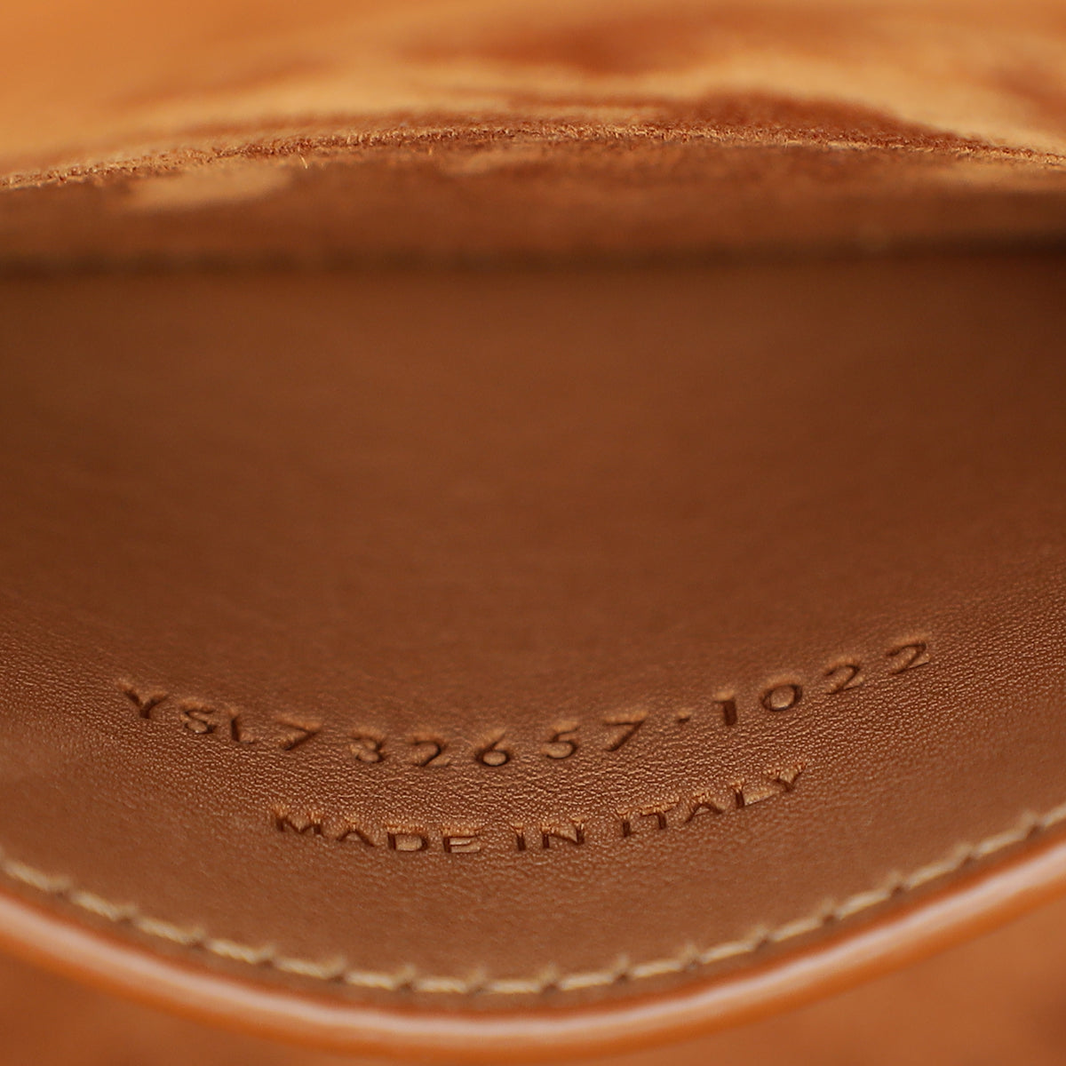 YSL Brown Take-away Box Bag-YSL-THE CLOSET