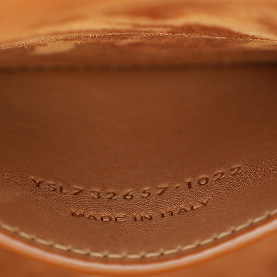 YSL Brown Take-away Box Bag-YSL-THE CLOSET