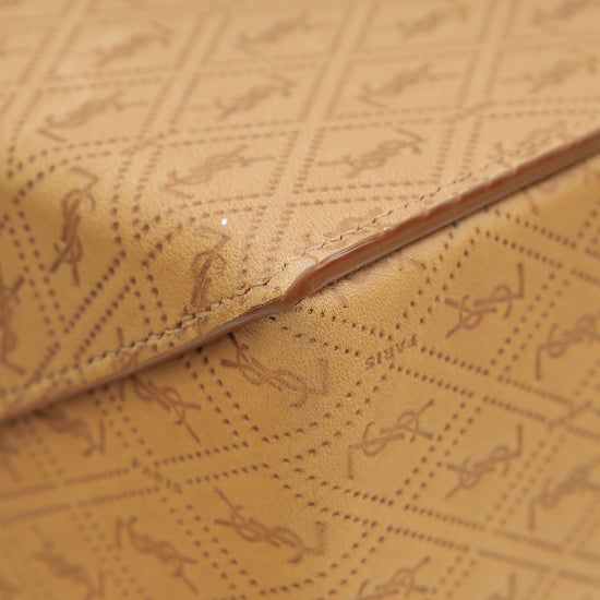 YSL Brown Take-away Box Bag-YSL-THE CLOSET