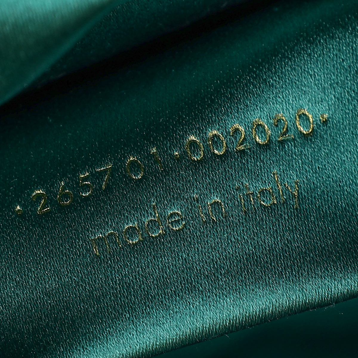 YSL Aqua Green Y Ligne Clutch