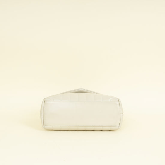 YSL Vintage Blanc Loulou Small Shoulder Bag