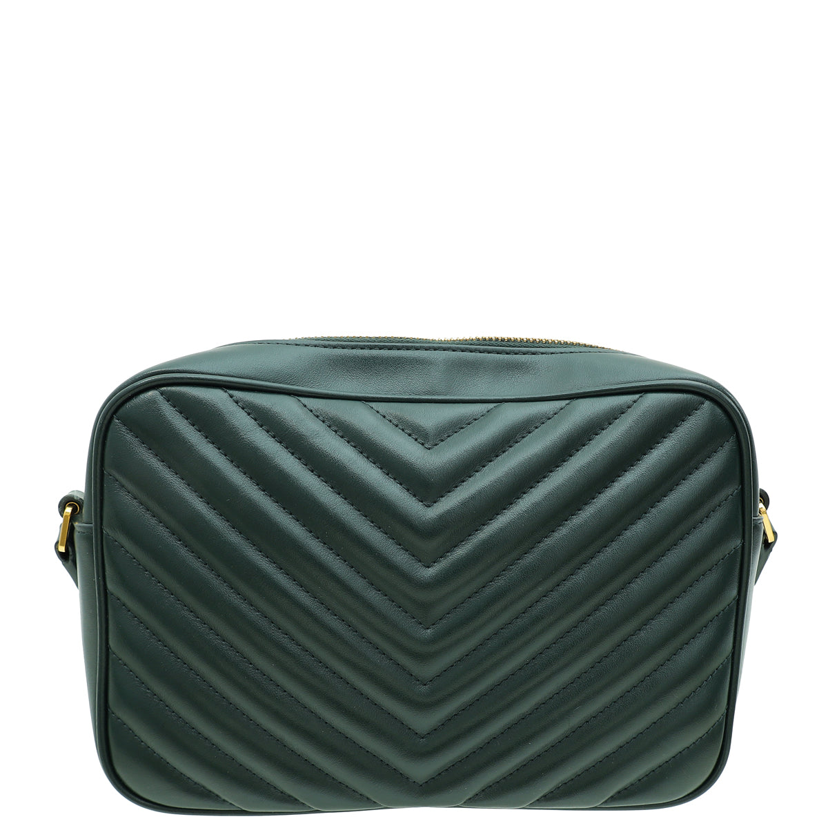 YSL Dark Olive Monogram Lou Camera Bag-YSL-THE CLOSET