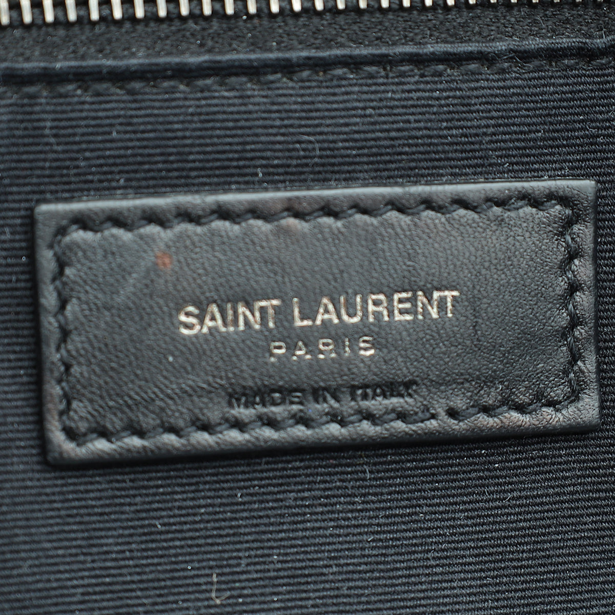 YSL Black Vintage Niki Medium Shoulder Bag