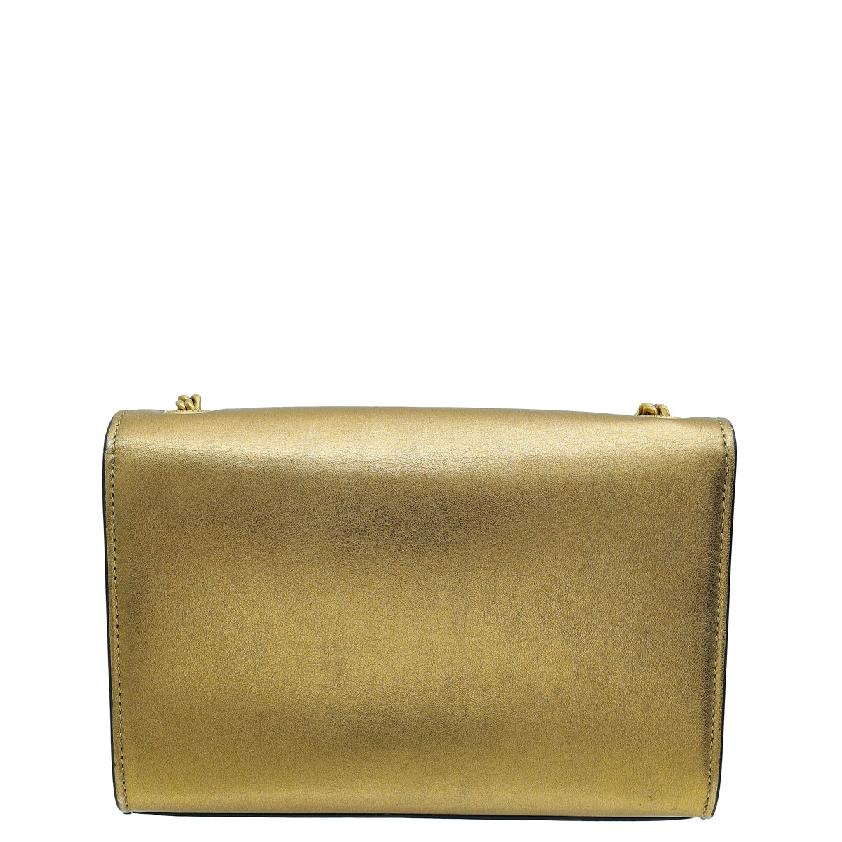 YSL Metallic Golden Bronze Kate Tassel Small Shoulder Bag-YSL-THE CLOSET