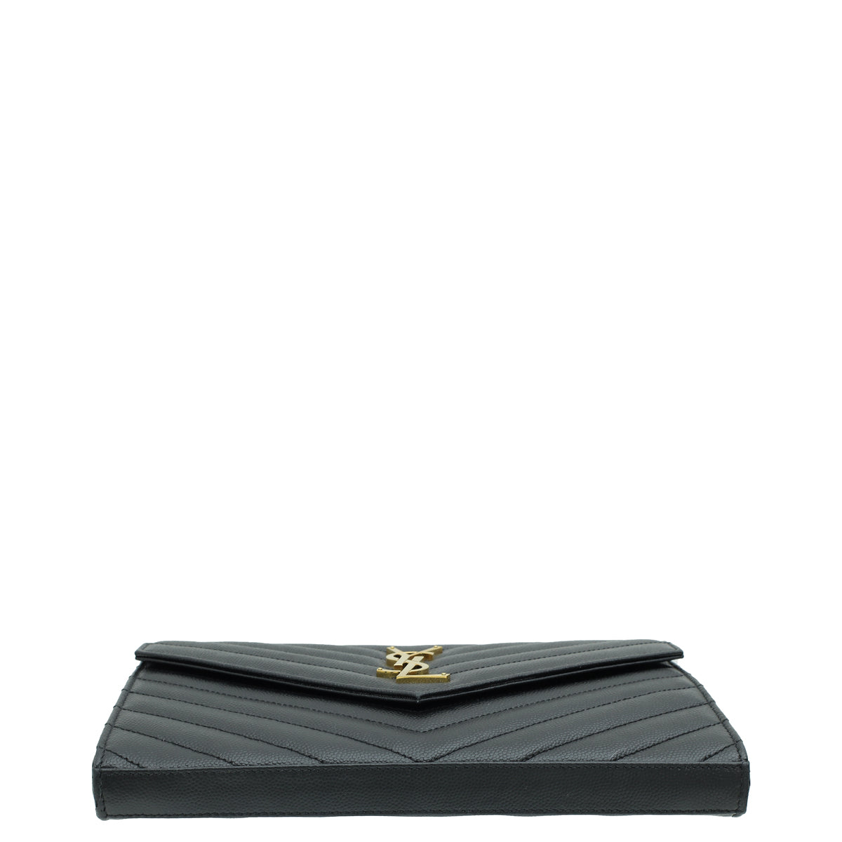 YSL Black Cassandre Chain Wallet