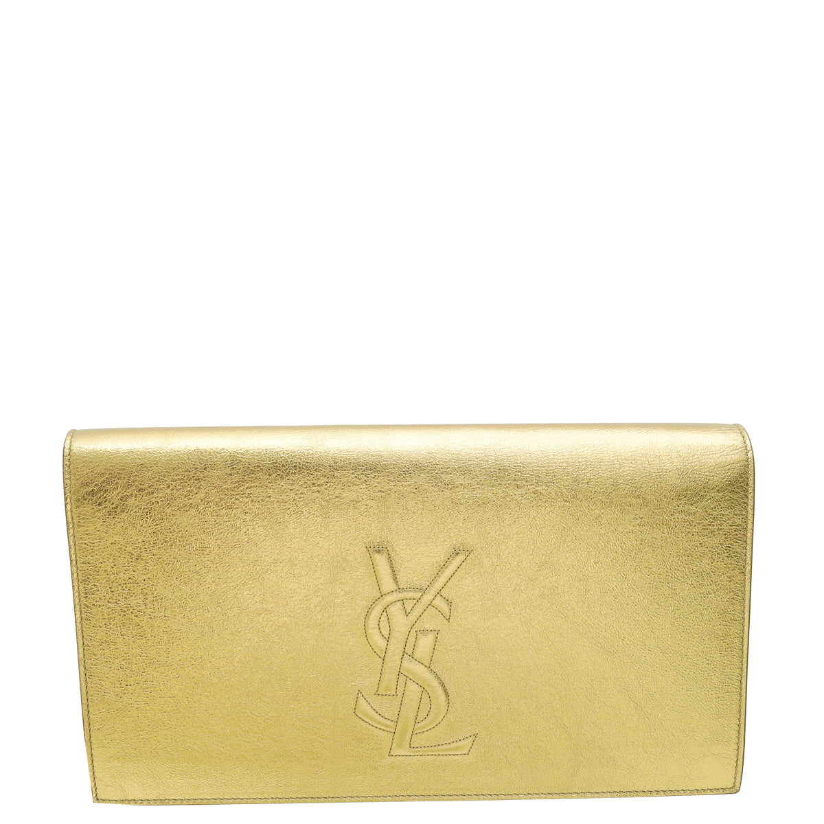 YSL Bronze Belle De Jour Clutch-YSL-THE CLOSET