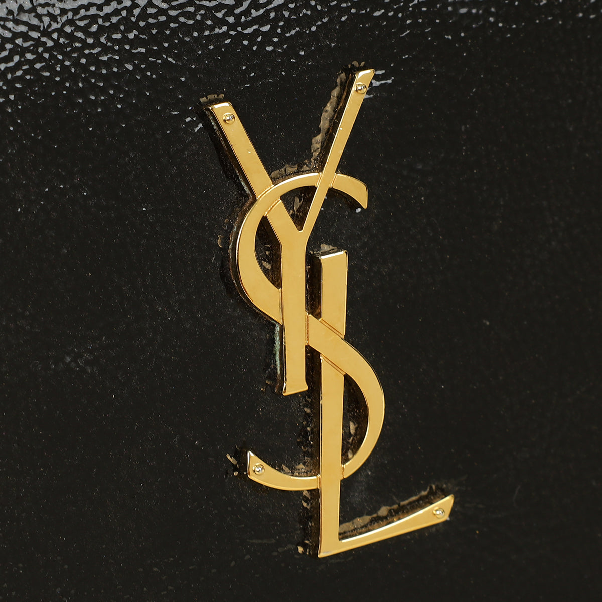 YSL Black Kate Chain Wallet