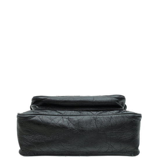 YSL Black Niki Vintage Medium Shoulder Bag