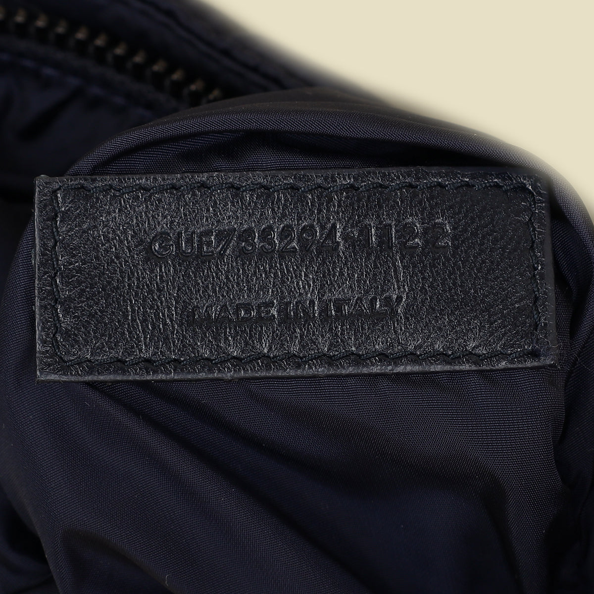 YSL Navy Econyl Le 5 À 7 Bag-YSL-THE CLOSET