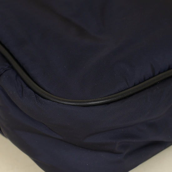 YSL Navy Econyl Le 5 À 7 Bag-YSL-THE CLOSET