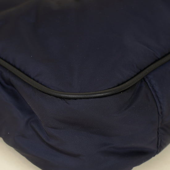 YSL Navy Econyl Le 5 À 7 Bag-YSL-THE CLOSET