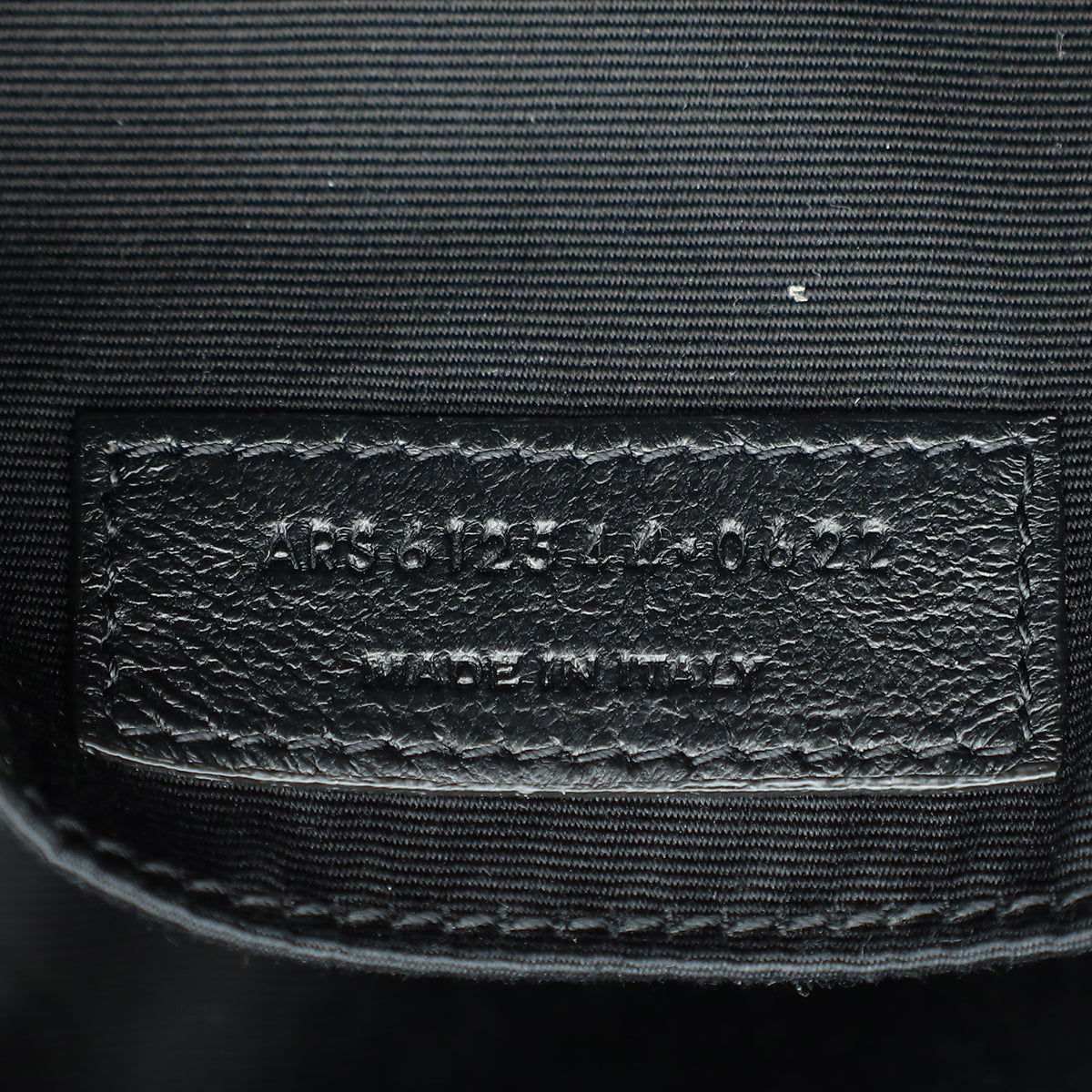 YSL Black Lou Quilted Camera Bag