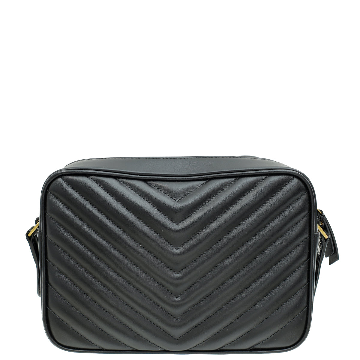 YSL Black Lou Quilted Camera Bag-YSL-THE CLOSET