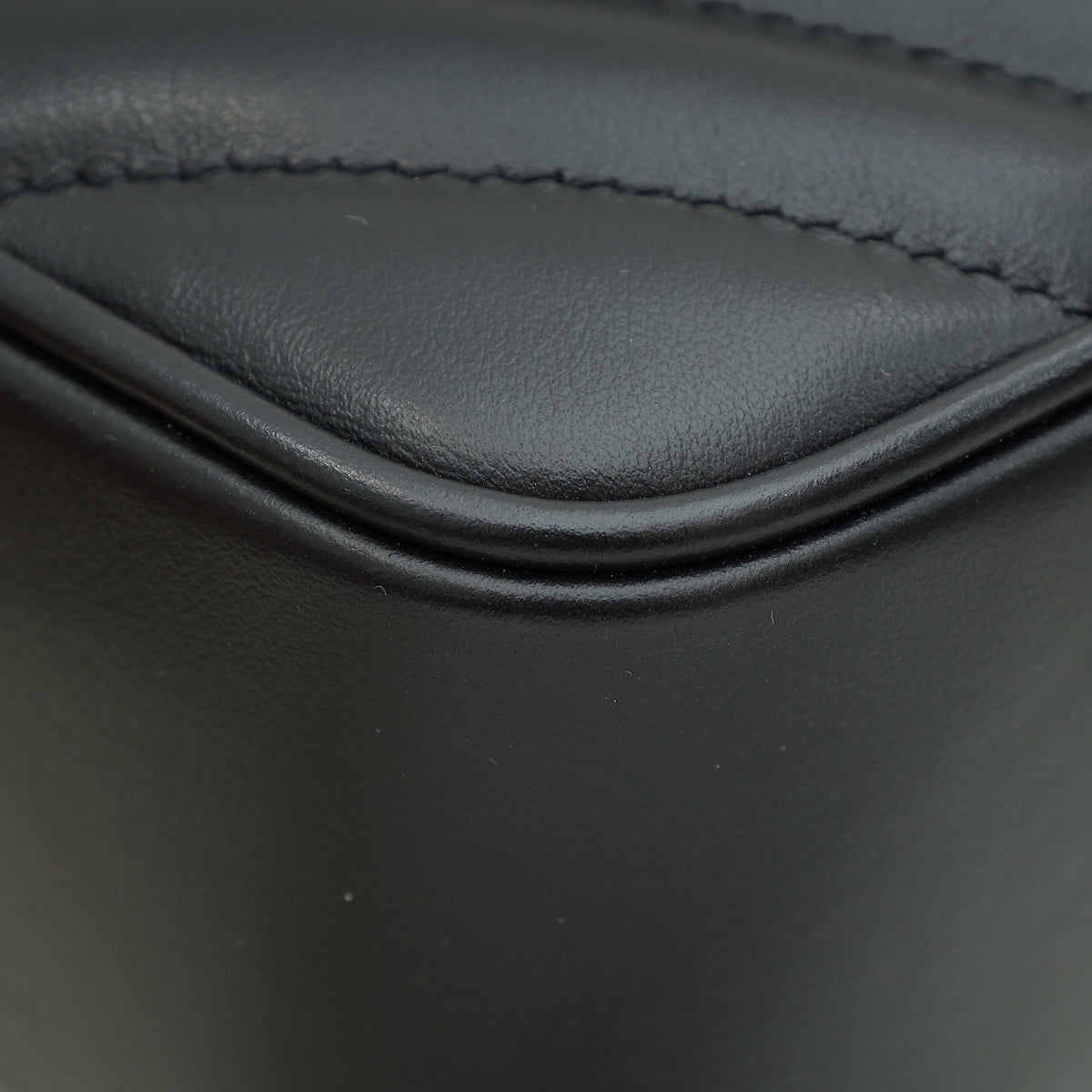 YSL Black Lou Quilted Camera Bag
