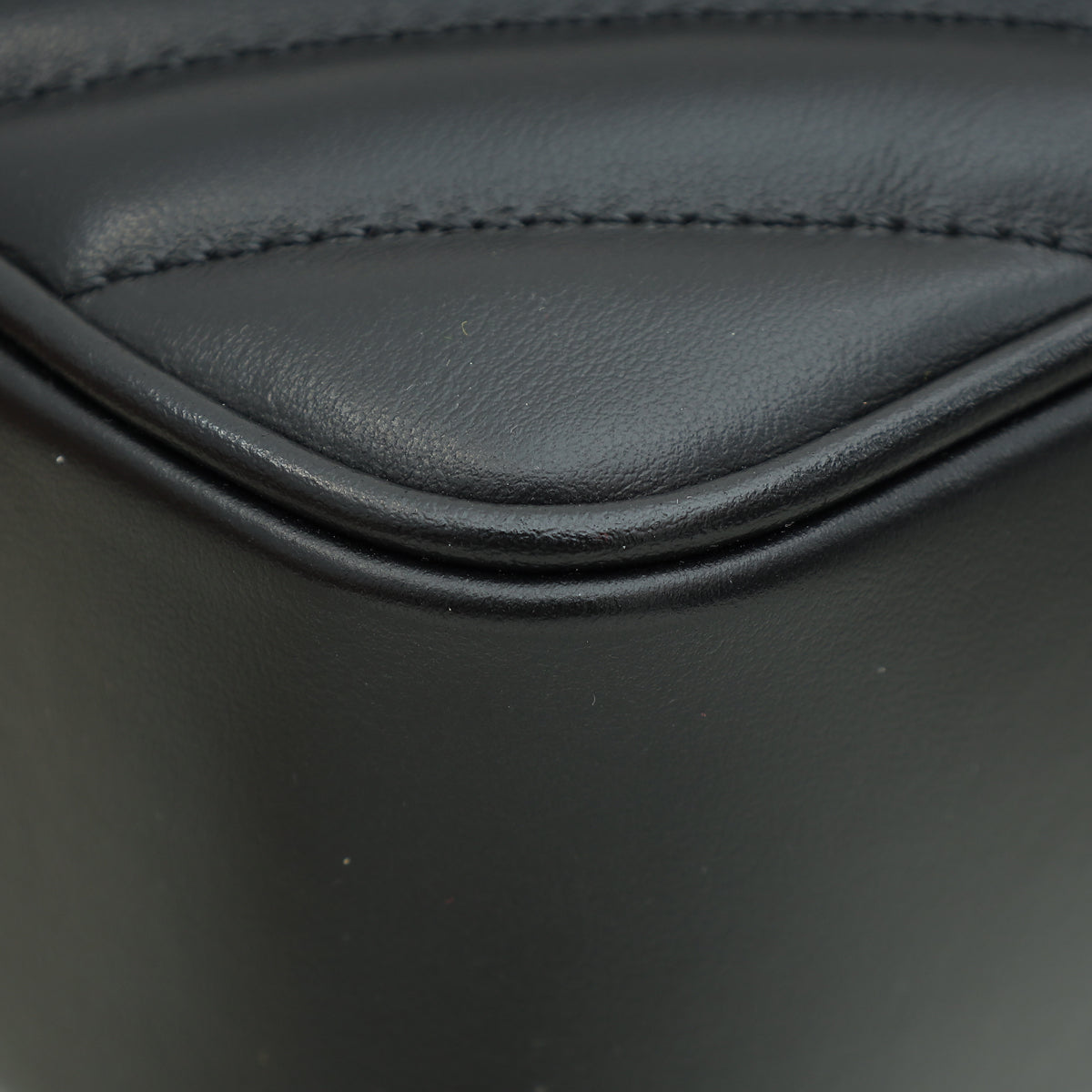 YSL Black Lou Quilted Camera Bag