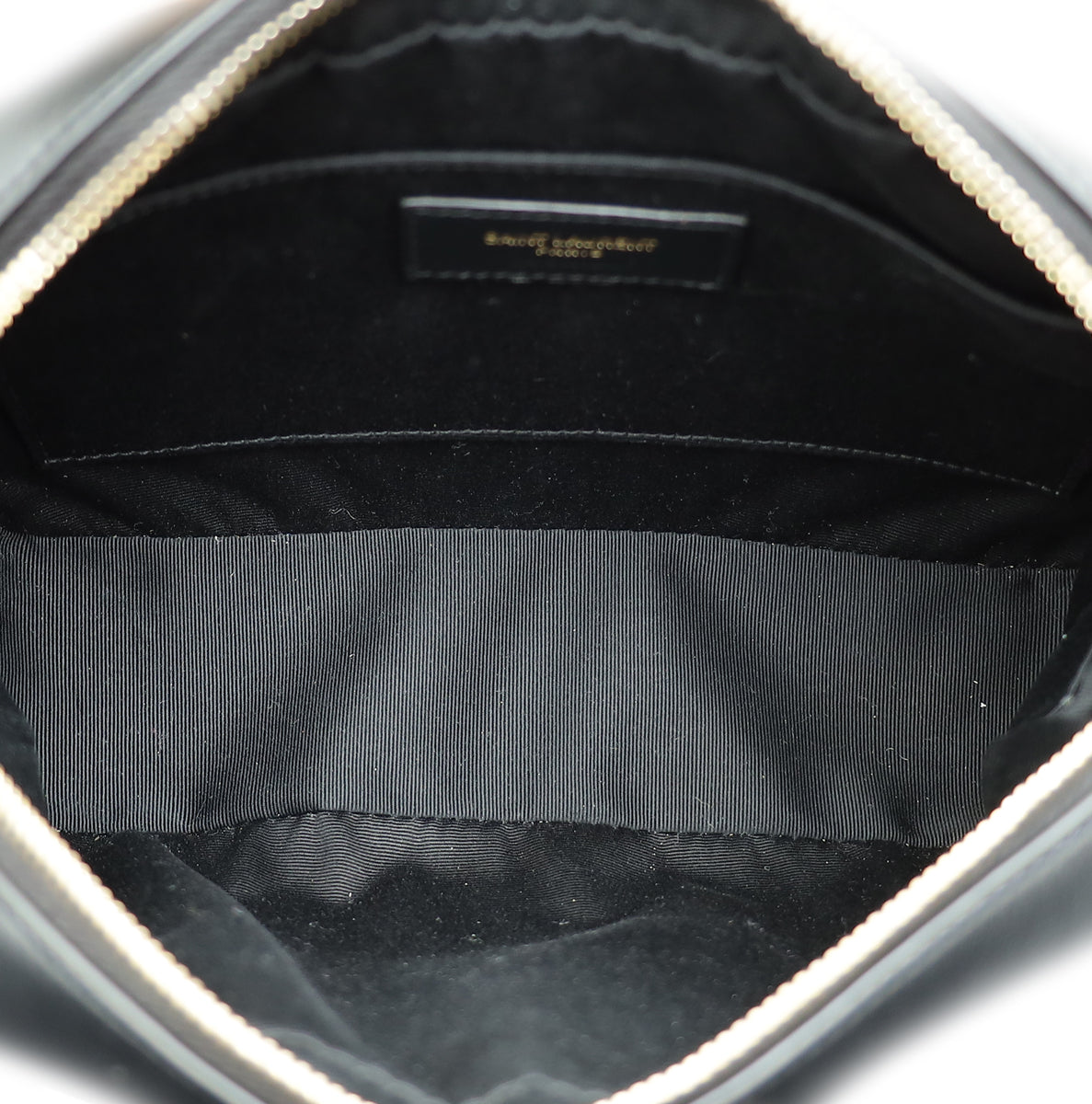 YSL Black Lou Quilted Camera Bag