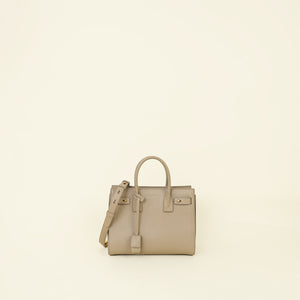 YSL Beige Sac De Jour Supple Baby Bag