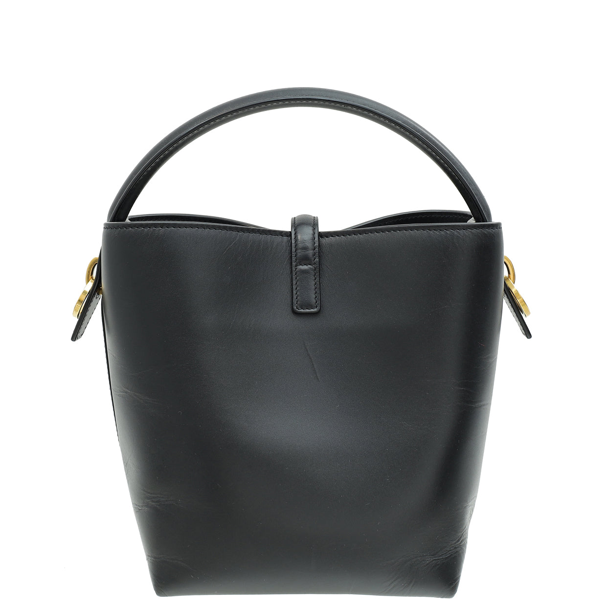 YSL Black Le 37 Small Bucket Bag-YSL-THE CLOSET