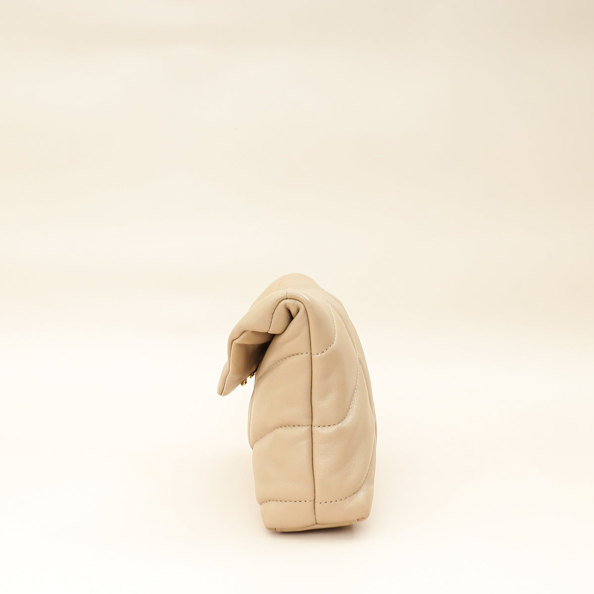 YSL Nude Puffer Pouch-YSL-THE CLOSET