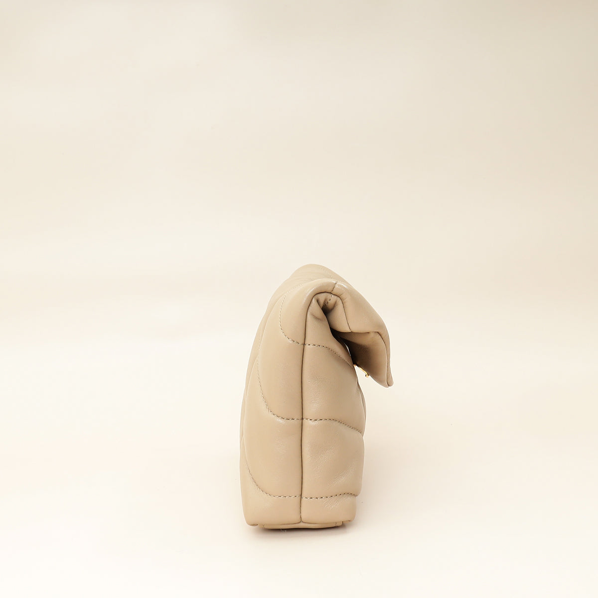 YSL Nude Puffer Pouch-YSL-THE CLOSET